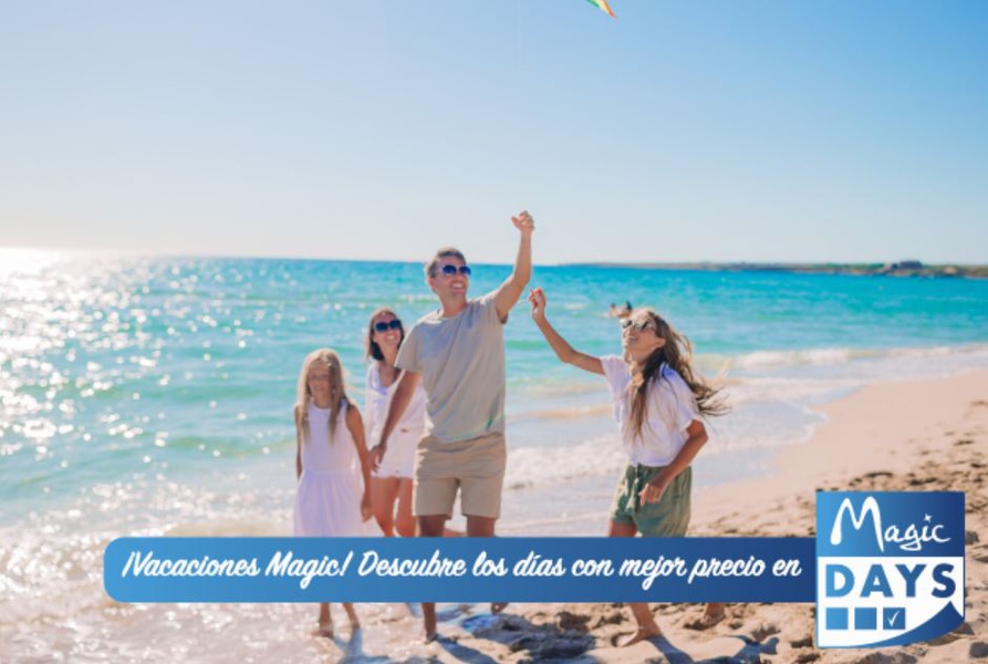 Take advantage of the special Magic Days prices! Up to -20% discount Magic Rock Gardens Hotel Benidorm