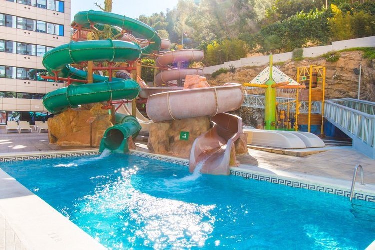 Slides magic aqua experience™ Magic Rock Gardens Hotel Benidorm